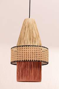 Abat-jour en jute de haute qualité, lampe suspendue, couvre-lampe en jonc de mer tissé naturel, fabriqué au Vietnam par King Craft Viet - Product Image 6