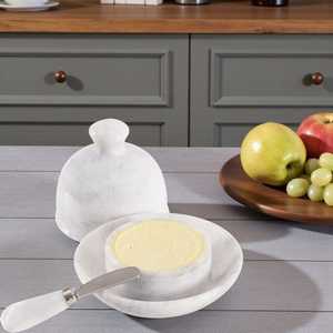 มีดเนยหินอ่อน ใบมีดสแตนเลส ด้ามจับพลาสติก อุปกรณ์ครัว - Product Image 1