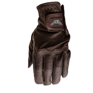 Guantes de equitación transpirables de fábrica OEM con agarre completo para los dedos, palma reforzada y ajuste flexible, a la venta. - Product Image 5