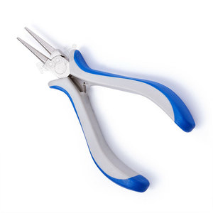 Round Flat Nose Looping Pliers <b>Wire</b> Beading Looping Jewelry Tools Round and Flat Nose Pliers <b>Wire</b> Bending Pliers - Product Image 2