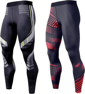 Leggings de Compresión Sublimados Personalizados de la Mejor Calidad, Último Diseño en Ropa de Artes Marciales, Secado Rápido, para MMA, BJJ, Yoga - Product Image 6