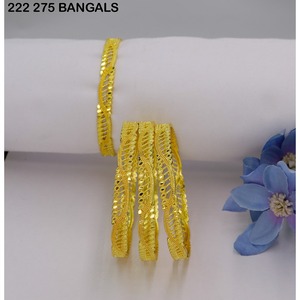 <b>Indian</b> Dubai style Jewelry Geometric Trendy Wholesale <b>Bangles</b> Dubai Collection Gold Plated Copper Alloy Stylish Fashion <b>Bangle</b> i - Product Image 4