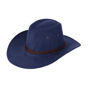 Sombrero de Vaquero de Cuero Personalizado, Sombrero Occidental, Fabricación OEM/ODM, Soluciones de Marca Privada para Uso Deportivo, Ajustable - Product Image 1