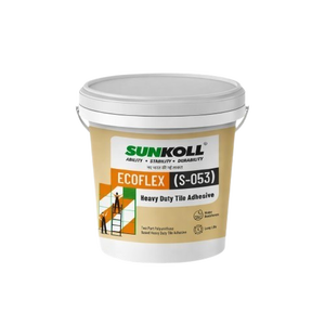 Colle à carrelage haute performance ECOFLEX, à base de polyuréthane en deux composants, résistante à l'eau, longue durée de vie, pour fixation murale et de sol intérieure et extérieure - Product Image 2