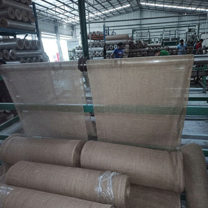 Tela de Yute Natural Premium, Ecológica, Antibacteriana, de Peso Medio, 100GSM, Material para Cubiertas de Bolsas Tejidas, Hecho a Medida - Product Image 1
