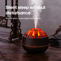 Nouvel humidificateur à charbon de bois, petit humidificateur portable pour la maison, grande capacité de 300 ml, humidificateur de bureau USB, humidificateur d'air à charbon de bois artificiel
