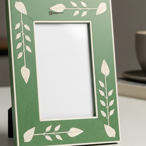 Cadre photo effet marbre vert, cadre artisanal de qualité supérieure - Product Image 2