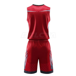 Uniforme de basket-ball pour jeunes de grande taille, couleur unie, haute performance, meilleure qualité - Product Image 2