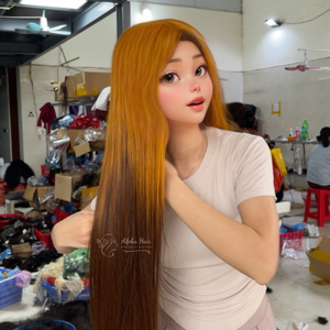 Extensions de cheveux naturels bruts à double tirage, luxe, pur, vietnamien, os droit, couleurs mélangées, cheveux alignés sur les cuticules - Product Image 1