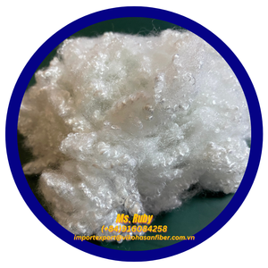 Fibre de polyester creuse conjuguée recyclée 7D HC blanche de haute qualité Vikohasan pour rembourrage de jouets, oreillers, canapés et béton - Product Image 5