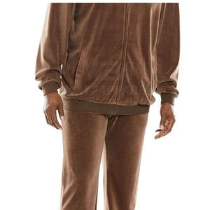 ชุดวอร์มกำมะหยี่สำหรับผู้ชายชุดวอร์มกำมะหยี่ขนาดตามสั่งชุดวอร์มผ้ากำมะหยี่สำหรับฤดูหนาว - Product Image 5