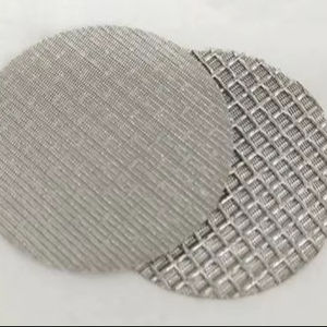 แผ่นกรองไมครอนสแตนเลสอุตสาหกรรม 304 แบบหลายชั้นสำหรับการกรองและอัดรีดโพลิเมอร์เมลต์ - Product Image 1