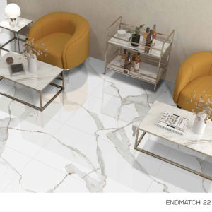 กระเบื้องพอร์ซเลนเคลือบเงาพรีเมียม ขนาด 600x1200 มม. ผิวขัดเงา สำหรับตกแต่งผนังและพื้น ภายในและภายนอกอาคาร ดีไซน์ทันสมัย - Product Image 1