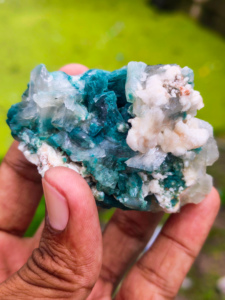 Green Heulandite <b>Crystal</b> <b>Cluster</b> Raw Stone Natural Mineral Specimen Art Collectible Himachal Brand <b>Crystal</b> Image - Product Image 4