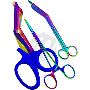 Tijeras Hemostáticas Multiusos de Titanio Lister de 7.25 Pulgadas, Rectas, para EMT, Instrumentos Médicos Premium para Kits Quirúrgicos y de Primeros Auxilios - Product Image 3