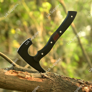 Handmade Full Tang Bearded <b>Axe</b> Hatchet Industrial DIY Outdoor Camping Hunting EDC Durable Hot Selling Ergonomic <b>Handle</b> 58 HRC - Product Image 5