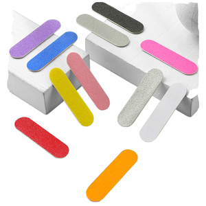 Lima de uñas de grano 100/180, tabla de limar de 17.8 cm, herramienta de manicura reutilizable de doble cara para el cuidado de las uñas - Product Image 5