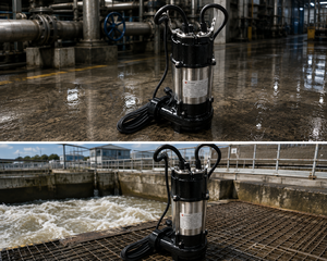 Pompe à eaux usées submersible industrielle de haute qualité SS SAMSON, pour l'industrie automobile, haute pression, 1,1 CV - Product Image 4