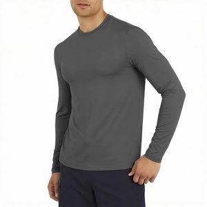 Men Long Sleeve Rash Guard Quick Dry Compression Athletic <b>Shirt</b> For <b>Swimming</b> Surf Gym Fitness Workout Training Exercise Running - Product Image 1