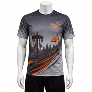 Disc <b>Golf</b> Shirts Customized Oem Odm Factory Price High Quality Breathable <b>Lightweight</b> Durable Comfortable Sportswear - Product Image 1