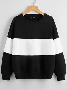 Women 100% Cotton Crew Neck Sweatshirt <b>Fleece</b> Pullover Knitted Regular Fit Breathable Quick Dry Custom Front Printed 180g Spring - Product Image 4
