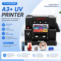 Nueva Impresora UV DTF A3 Mejorada con Cabezal de Impresión 3250 DX5/DX7 para Adhesivos de Cuero, Pequeños Negocios, Fundas de Teléfono, Pelotas de Golf, Bancos de Energía