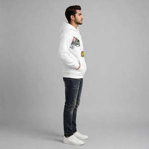 Sudadera con Capucha Personalizada Unisex de Invierno, Oversize, de Algodón y Felpa, con Estampado Digital, Bolsillo Canguro, Capucha Ajustable, Diseño Impreso, OEM - Product Image 3
