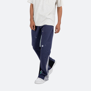 Custom Hip Hop <b>Flare</b> Man Trouser 100% Cotton Loose <b>Men's</b> Sweatpants Trending <b>Flare</b> Sweatpants For <b>Men</b> - Product Image 2