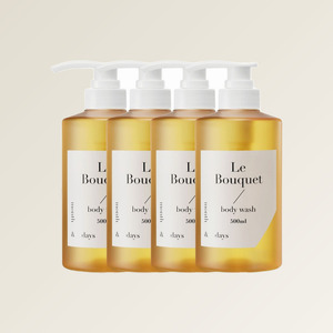 ครีมอาบน้ำสูตรธรรมชาติ Months and Days Perfume Care Body Wash Le Bouquet ขนาด 500 มล. แพ็ค 4 ชิ้น ครีมอาบน้ำที่ปรับสมดุลค่า pH - Product Image 3