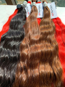 วิกต่อผมดิบสีธรรมชาติขนาด12นิ้วยาว100กรัม - Product Image 2