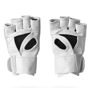 Guantes de MMA de Cuero para Entrenamiento Profesional 2026 con Palma Reforzada, Ligeros y con Correa de Muñeca Segura con Cierre de Gancho y Bucle - Product Image 3