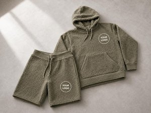 \embroidered Distressed <b>Patch</b> Hoodie Acid Wash Vintage Hoodies <b>Shorts</b> Set 2 Piece <b>Short</b> Set for <b>Men</b> Custom Logo - Product Image 3