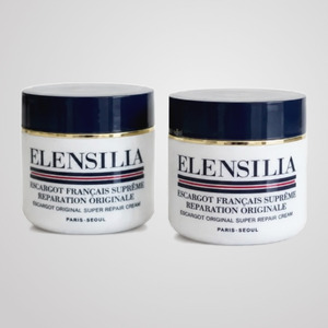 Crème hydratante pour le visage ELENSILIA, K-Beauty coréen, crème à l'escargot originale Elensilla Escargot Super Repair - Product Image 1