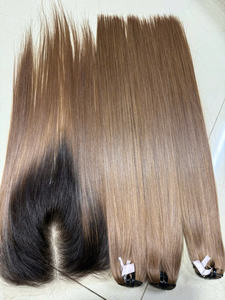 Vente en gros de frontaux et closures longs en cheveux humains vierges à 100 %, disponibles en différentes tailles, avec fermeture en dentelle - Product Image 3