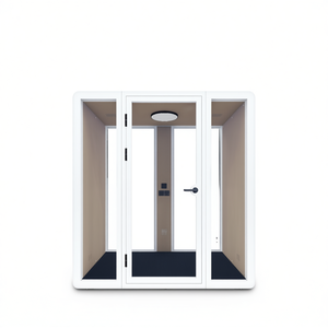 Duo HIPOD Modern Telephone Booth Office Pods Acoustic Home/Office Meeting Pods Modular Phone Pods for Work - Product Image 2