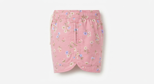 Shorts de Playa para Hombre, Color Rosa Floral, Poliéster/Algodón, Secado Rápido, Transpirables, con Cordón Ajustable y Cintura Elástica, para Vacaciones en la Playa - Product Image 5