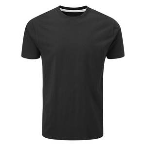 T-shirt col rond pour homme, en coton doux et respirant, manches courtes, coupe classique, sous-vêtement décontracté, essentiel au quotidien, ensemble de t-shirts basiques, idéal pour la gym - Product Image 5