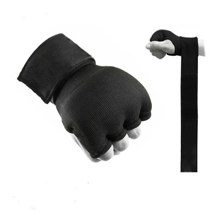 Gants d'entraînement en gel pour les mains, demi-doigts, en néoprène, fermeture Velcro, arts martiaux, taille adulte unisexe - Product Image 1