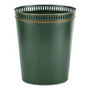 Contenedor de Basura Metálico con Acabado Contemporáneo para Sala de Estar, Dormitorio y Cocina - Product Image 5