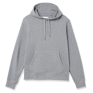 Sudadera con Capucha de Forro Polar para Hombre, Corte Regular, Color Sólido, Ropa Deportiva Térmica de Invierno, Personalizable con Logotipo Bordado o Impreso - Product Image 4