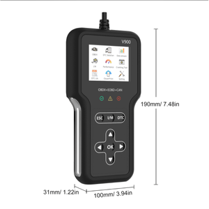 PSV900 2.8 pollici di diagnostica automatica OBDII Code Reader in 11 lingue di lettura delle informazioni del veicolo codici di errore che cancellano le Auto congelate - Product Image 1