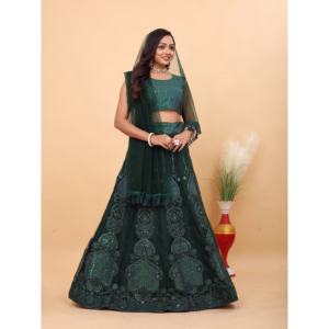 ชุดราตรีออกแบบสวยชุด zari ทำงาน lehenga - Product Image 2