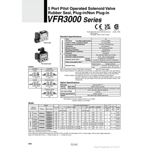 Électrovanne pneumatique SMC VFR3100-4FZ-03 pièces pneumatiques - Product Image 2