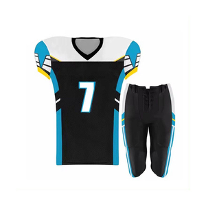 OEM High Quality American Football Uniform Set Custom Jerseys Pants Breathable <b>Athletic</b> Teamwear Club League Football Apparel - Product Image 4