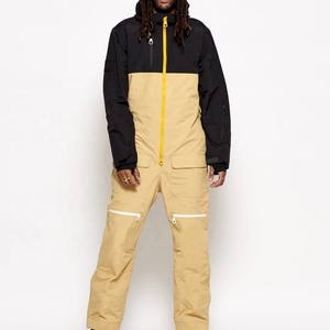 Traje de Esquí de Invierno para Hombre, Personalizado por el Fabricante, de Poliéster y Nailon, Resistente al Viento y al Agua, Conjunto de Snowboard para Exteriores, Talla Grande, Ropa Abrigada - Product Image 4