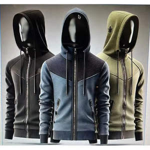 Sudadera con Capucha Extra Grande para Hombre, Impresión Personalizada, Cierre Completo, Servicio OEM al Mejor Precio - Product Image 5