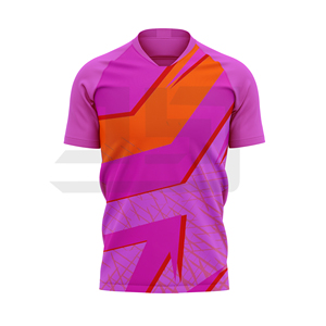 Camiseta de Fútbol Personalizada con Impresión por Transferencia de Calor, 100% Poliéster, Duradera, Transpirable, Absorbe la Humedad, Ropa Deportiva Unisex para Clubes - Product Image 6