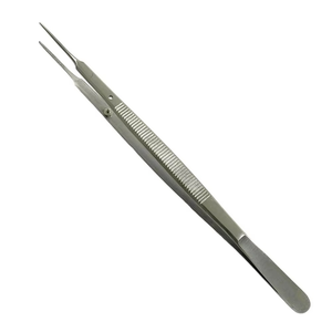 Pince à pansements Gerald en acier inoxydable, instrument chirurgical, pointe droite dentelée, pour usage médical professionnel - Product Image 5