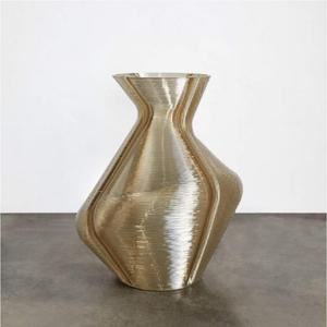 Handmade Design Luxury Tabletop Flower <b>Vase</b> Handmade Modern Design Gold Finish <b>Decorative</b> <b>Vases</b> For Wedding Table Centerpiece - Product Image 1