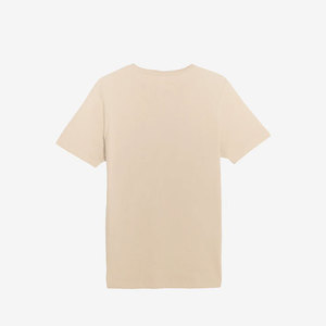 T-shirt en coton pur 180 GSM tricoté sur mesure pour hommes, écologique, respirant, décontracté, à manches courtes, couleur unie, vente en gros - Product Image 5